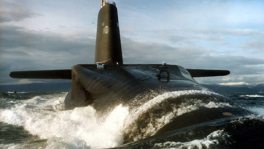 nuclear submarine explosive china