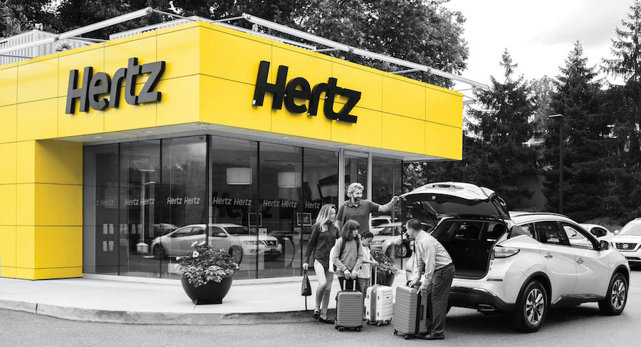 Hertz car rent