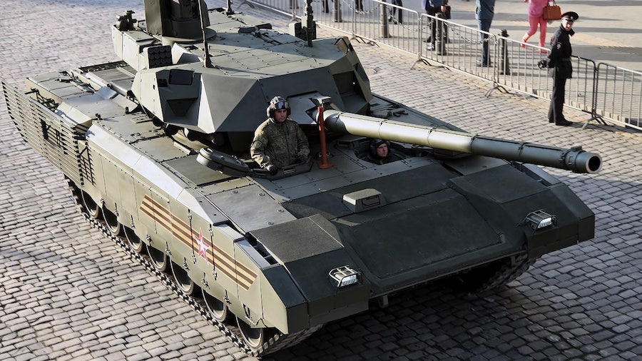 Russian Armata T-14 Tank