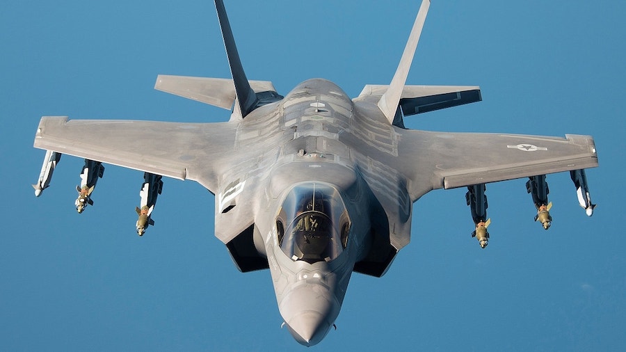 F-35 stealth fighter beast