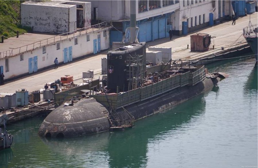 Russian Kilo-class submarine Alrosa