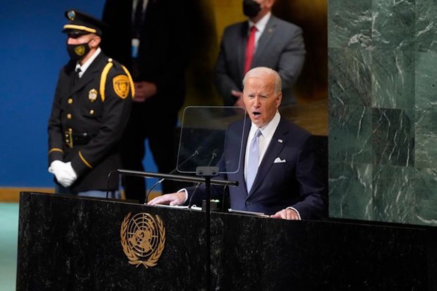 President Biden spoke at the U.N