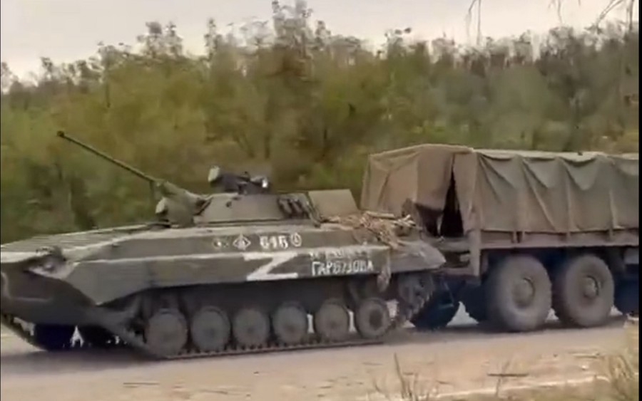 captured BMP-2 of the 237th TR - tom cooper