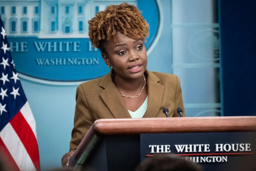 Karine Jean-Pierre the White House press secretary