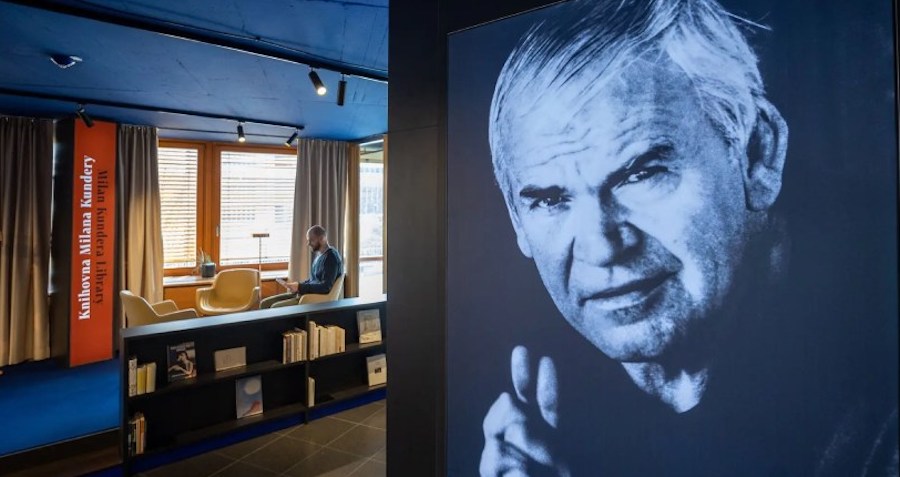 Milan Kundera library in Brno