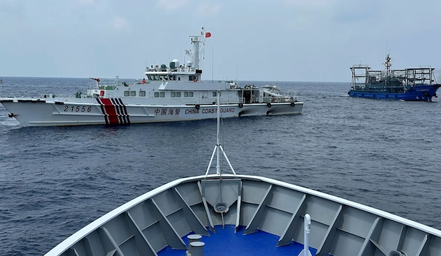 chinese Coast Guard ship