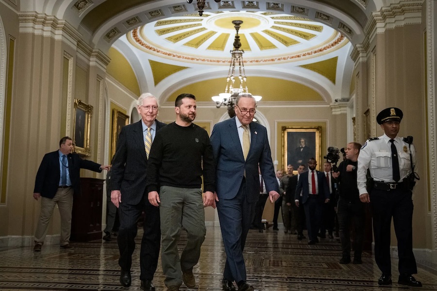 Zelensky’s visit to Capitol Hill
