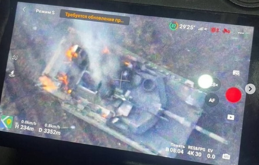 destroyed' an M1A1 abrams ukraine