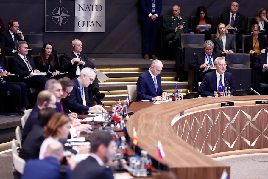 NATO’s secretary general, Jens Stoltenberg