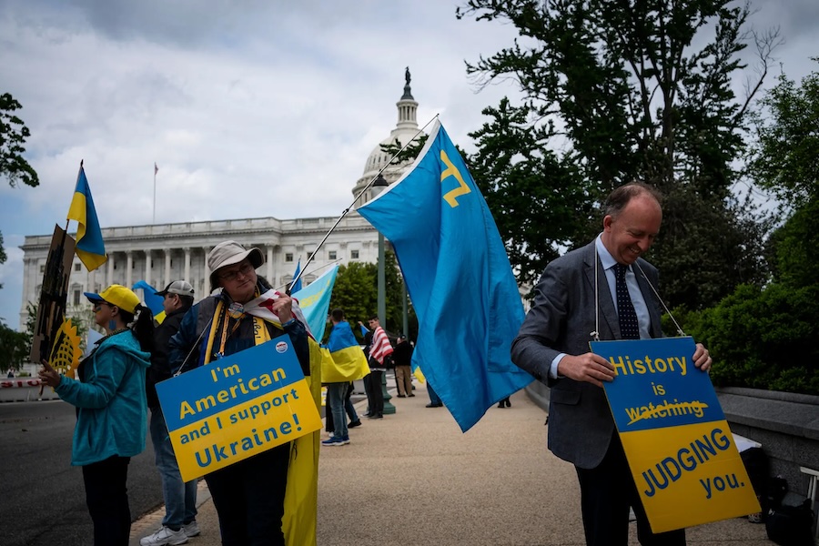 Senate Approves Aid for Ukraine