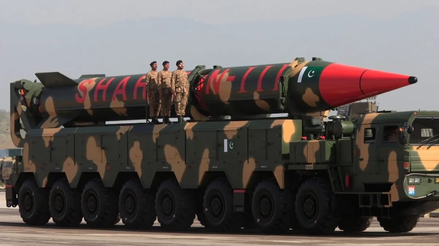 Pakistan’s Shahin III ballistic missile