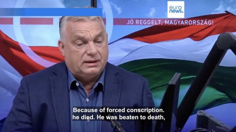 Орбан вимагає санкцій ЄС проти України через смерть угорського призовника
