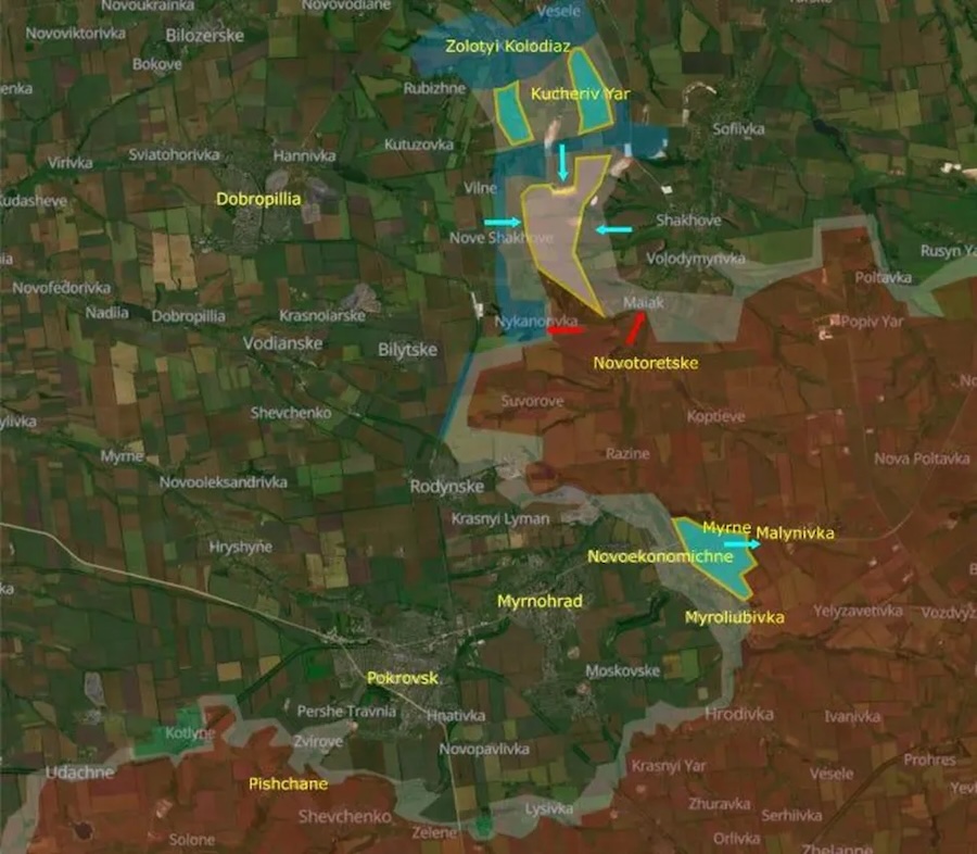 Том Купер і Дональд Хілл: Покровськ, 25.08.2025