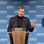 Bavarian state premier Markus Söder
