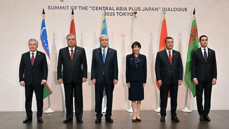 Central Asia and Japan