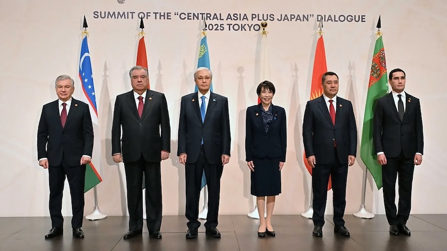Central Asia and Japan
