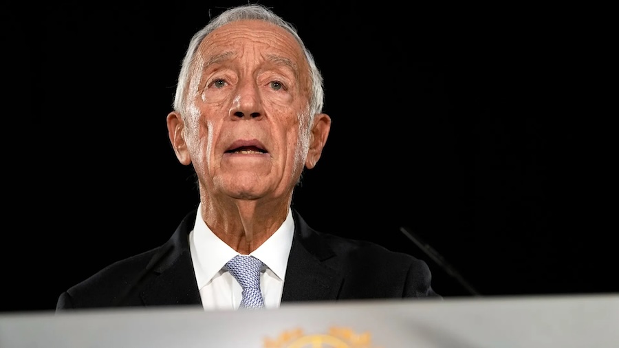 Portuguese President Marcelo Rebelo de Sousa